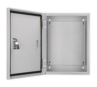 Boîtier électrique étanche - Boîte de jonction extérieure résistante aux intempéries avec plaque de montage et serrure renforcée pour projets de bricolage