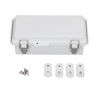 Boîtier électrique étanche, Couvercle à Charnière en Acier Inoxydable IP67 Boîtier de Jonction étanche en Plastique Boîtier de Bricolage pour Projet électrique Extérieur, 100x200x70