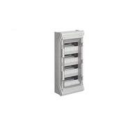 Boîtier électrique Hager VE412L - 4 rangées, 13 modules - Polycarbonate - Intérieur