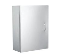 Boîtier Électrique Mural en Acier Inoxydable avec Joint Moussée Intégré et Passe-Câbles en Caoutchouc, pour Zones Résidentielles et Cours(50x40x20cm/19.6x15.7x7.8in)