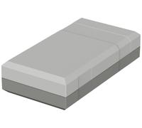 Boîtier électronique Bopla 32123002 Polystyrène expansé (EPS) gris clair (RAL 7035) (L x l x H) 125 x 67 x 30 mm 1 pc(s)