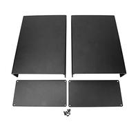 Boîtier électronique de boîtier de refroidissement en aluminium de type divisé pour carte de circuit imprimé GPRS 80x160x220mm pour boîtier en aluminium dissipant la chaleur de produits électroniques,