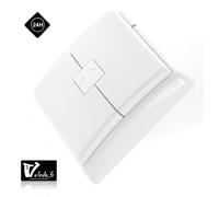 Boitier emetteur mural Bubendorff vide - Blanc