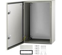 VEVOR Boîtier électrique NEMA 4X Acier au carbone IP66 60x40x25 cm avec plaque de montage