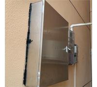 Boîtier en Acier Inoxydable 304, boîtier électrique Mural pour équipement de Circuit de Protection, boîtier électrique extérieur étanche (Dimensions H x L x P 16 x 14 x 6 Pouces/épaisseur
