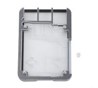 Boîtier en acrylique optimisé à 5 couches pour Raspberry Pi 5 avec dissipateur thermique officiel et compatibilité du ventilateur pour une meilleure gestion thermique (noir)