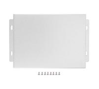 Boîtier en alliage d'aluminium, boîtier de protection pliable en argent sable, dissipation thermique durable pour produits électroniques, boîte de jonction PCB 33 x 114 x 150 mm