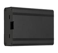 Boîtier en Alliage D'aluminium/Coque de Refroidissement Passive Raspberry Pi Boîtier en Métal Dissipation Thermique, étui de Protection pour Raspberry Pi 3 3B+ 2B B+(Le Noir)