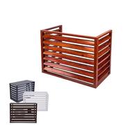 Boîtier en Alliage d'aluminium pour climatiseur et Pompe à Chaleur - Grilles antibruit, Design raffiné, Accessoires Clete pour Supports à Fleurs à Cinq Panneaux - Solutions de Protection et