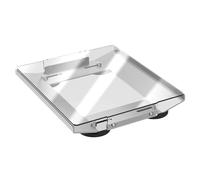 Boîtier en aluminium à montage plat, accessoire extérieur de voiture avec plaque de recouvrement en polycarbonate haute résistance pour une vision complète à 360°, transmission du signal sans entrave