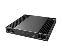 Boîtier en aluminium - AKASA - Plato RC - Compatible ASUS NUC 14 Pro - Sans ventilateur - 2,5'' HDD/SSD