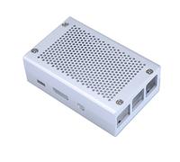 Boîtier en aluminium argenté pour Raspberry Pi 3, compatible avec Raspberry Pi 2 modèle B également