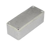 Boîtier en aluminium moulé sous pression IP54, étanche, boîtier de projet électronique, boîte pour boîtier externe/extérieur, argent, 92,5 x 38,5 x 31 mm