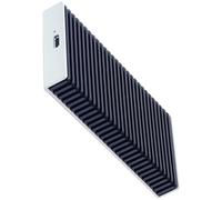 Boîtier en aluminium NVME 40 Gbit/s - Vitesse de transfert rapide - Remplacement pour 2230 2242 2260 2280 - Boîte de rangement en aluminium