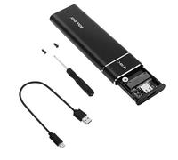 Boîtier en aluminium NVMe Adaptateur de boîtier 10 Gbit/s Vitesse de transfert USB 3.1 Gen 2 Type C Boîtier externe Boîtier de rangement externe