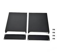 Boîtier en aluminium pour projet électronique, boîtier d’instrument pour PCB, coffret en aluminium moulé sous pression avec traitement d’oxydation, structure à deux parties pour un