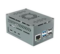 Boîtier en aluminium pour protection d'ordinateur simple carte avec ventilateur de refroidissement actif pour maintenir des performances optimisées du boîtier électronique