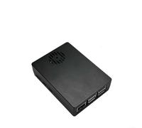 Boîtier en aluminium pour Raspberry Pi 5 avec refroidisseur actif - Boîtier en métal robuste pour carte Pi 5 - Solution de gestion thermique efficace - Boîte de projet de jeu et d'IA 92 x 66 x 28 mm