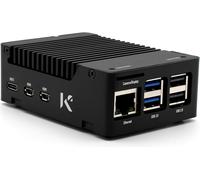 Boîtier en Aluminium pour Raspberry Pi 5-Dissipateur Thermique en Aluminium Inclus pour Refroidissement Passif