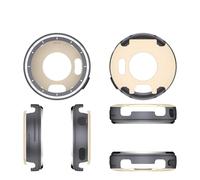 Boîtier en Métal pour Garmin Vivoactive 6 / Active 6 Smartwatch Boîtier De Lunette Étui Rigide De Remplacement De Couleur Unie, Étui De Protection Antichoc Robuste pour Active 6 (Grey)