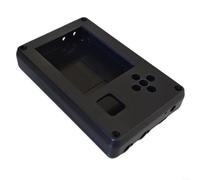Boîtier en plastique ABS 126 x 80 x 25 mm avec vis de montage, étui de protection compact et léger compatible avec PortaPack 3,2" pour carte radio H2 et carte d'extension (noir)