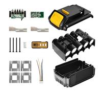 Boîtier en plastique de rechange pour batterie DeWalt 20 V DCB201, DCB203, DCB204, DCB200 18 V Li-ion pour 3 A, 4 A, 5 A