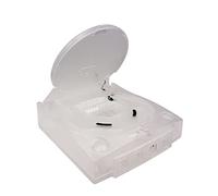 Boîtier en plastique de remplacement pour coque translucide pour boîtier boîte transparente pour pour pièces de réparation de console de jeu vidéo rétro Coque en plastique boîtier