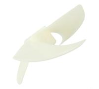 Boîtier en plastique pour ventilateur de réfrigérateur Blanc 15 cm