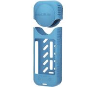 Boîtier en silicone + protège-objectif Sunnylife pour Insta360 X4 (Bleu)