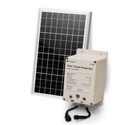 Boîtier énergie pour Solaire Tracker système, 10W Monocristallin Photovoltaïque panneau solaire et 6AH 12V batterie LiFePO4