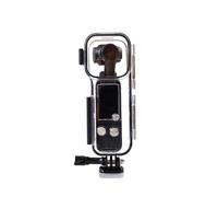 Boîtier étanche 60 m pour appareil photo DJI Pocket 3, étui de protection pour plongée profonde avec matériau en verre haute clarté et boutons en acier inoxydable 316 pour accessoires de photographie