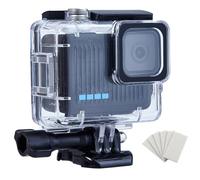 Boîtier étanche 60 m pour GoPro Hero 4K - Kit d'accessoires de photographie sous-marine avec support de protection pour caméra d'action, compatible avec le surf, la plongée avec tuba, la plongée