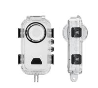 Boîtier Étanche 60M pour Insta360 X6 Caméra Coque de Plongée Invisible pour Housse de Protection sous-Marine 360 X6