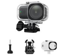 Boîtier Étanche à 45m pour DJI Osmo Nano, Cage de Protection pour Plongée sous-Marine Profonde, Boîtier de Protection pour Caméra Sportive avec Base Adaptatrice
