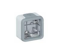 Boîtier étanche à embouts 1 poste pour repiquage facilité Plexo composable IP55 - gris - 69655 - Legrand