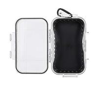 Boîtier Étanche ABS 19x12x5cm, Coffret Protection Antichoc Transparent, Rangement Outils Bateau Pêche
