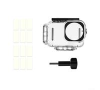 Boîtier étanche compact pour DJI Action 6 conçu pour résister à 60 m de profondeur en utilisant un cadre PC et des composants en acier inoxydable 304