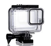 Boîtier étanche Compatible avec GoPro Hero 8 Black Caméra d'action Boitier de Protection Plongée 45M avec Vis Longue et Base de Montage