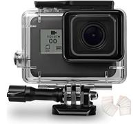 Boîtier étanche de 60 m pour Go Pro Hero 7/6/5 noir, coque de protection pour plongée sous-marine avec support accessoires pour Go Pro Hero7/6/5, accessoires GoPro