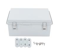 Boîtier Étanche Électrique ABS 250x350x150 Gris, Coffret Mural IP66 pour Extérieur - Protection Fiable, Matériau Léger Durable, Usage Industriel et Domestique