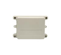 Boîtier étanche en plastique ABS Gris/transparent de tooloflife, Résistant à l'eau, 1 x boîtier de projet électronique gris/transparent, Matériau ABS, Couleur Gris