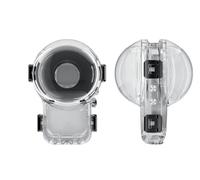 Boîtier Étanche Invisible pour Insta360 X6 Étui de Plongée avec Interface à Deux Griffes Housse de Protection sous-Marine Transparente pour Insta360 X6 Accessoires pour Appareil Photo