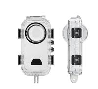 Boîtier étanche jusqu'à 60 mètres pour Insta360 X6 caméra, Coque de Protection pour boîtiers X6 avec Support Adaptateur Accessoires pour caméra