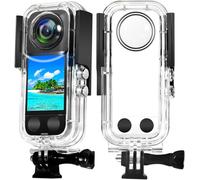 Boîtier Étanche Pour Caméra D'Action Insta360 X3-Boîtier De Plongée-40 M-Avec Pince À Montage Rapide Pour Appareil Photo Panoramique Insta360 X3