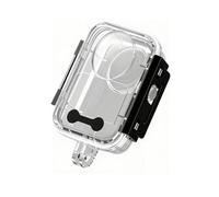 Boîtier étanche pour caméras d'action 44,8 m de profondeur, lumière PC, coque de plongée, bouton accessibilité, boîtier de caméra sous-marine