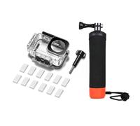 Boîtier étanche pour DJI Action 5/4/3 - Interface magnétique à libération rapide - Boîtier de caméra antibrouillard pour action avec cache objectif