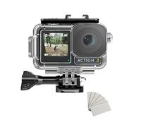 Boîtier étanche pour DJI OSMO Action 3/4, coque de protection de plongée sous-marine avec support et inserts anti-buée recyclage pour ACTION3 Action 4, 45 m