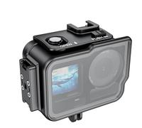 Boîtier étanche pour DJI Osmo Action 4/5 Pro / 6, 196FT / 60M sous-marin Diving Protective Shell, accessoire de caméra d'action antichocs et anti-poussière pour plongée avec tuba