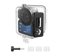 Boîtier étanche pour DJI Osmo Nano, coque de protection étanche à 60 m, coque de protection transparente en polycarbonate et verre trempé, coque de protection anti-rayures pour caméra d'action
