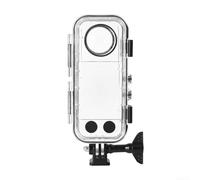 Boîtier étanche pour Insta360 X4 - Prend en charge 40 m de profondeur - Verre trempé transparent - Pour la plongée, les voyages et la photographie d'aventure marine
